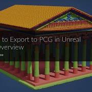 Houdini Export From Houdini To PCG In Unreal 1 Overview
