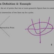 Intersection Definition Geometry