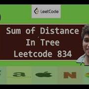 Sum Of Distances In Tree Leetcode 834 Live Coding Session