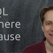 SQL Where Clause