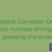 Jetpack Compose Detect The Number Of Current Touches On The Screen