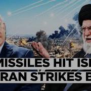Israelis Run For Shelters As IRGC Missiles And Drones Target Tel Aviv Haifa Jerusalem 4k