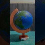 Globe Model For School Exhibition Model Of Earth 3d Using Cardboard And Plastic Ball Shortsfeed