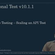 IBM Rational Test Scaling API Test With Rational Performance Tester