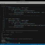 Advent Of Code 2021 In Python Day 7 Part 2