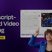 Edit Videos By Transcript In Seconds Vizard Editor Tutorial