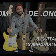 TOM DELONGE 3 GUITARS COMPARISON