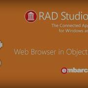 Web Browser With Object Pascal RAD Studio XE8