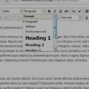 TinyMCE Tutorial An Introduction
