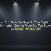 RTI Advice App Now Available On Android IOS App Stores