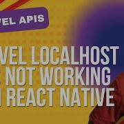 Laravel Localhost APIs Not Working With React Native Fix Setup Guide For Local API Access