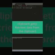 Get Copied Data From Clipboard Into Python Easy Tutorial