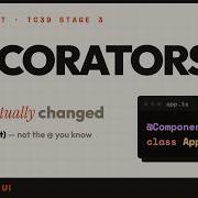 JavaScript Decorators What Actually Shipped And What Didn T