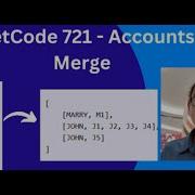 LeetCode 721 Accounts Merge Disjoint Set Implementation With 4 Step Breakdown Code Walkthrough