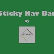 Sticky Nav Bar On Scroll Using With Jquery HTML AND CSS TIPS AND TRICKS