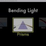 PHET Bending Light Dispersion Setting
