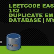 LeetCode Easy 182 Duplicate Emails Database MySQL