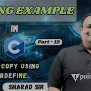 String Example In C Part 12 String Copy Using User Define In C Programing Tpoint Tech