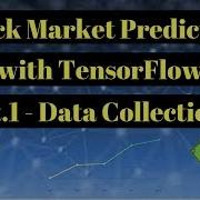 Прогнозирование фондового рынка с помощью TensorFlow Сбор данных часть 1