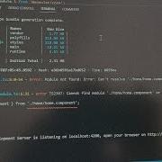 Error Module Not Found How To Delete Component In Angular Failed Compiled