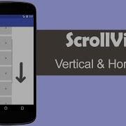 Horizontal And Vertical ScrollView Android Studio Tutorial