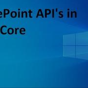 SharePoint API S In NET Core