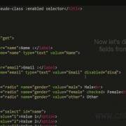 CSS Enabled Selector