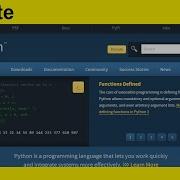 Python Programming Glossary