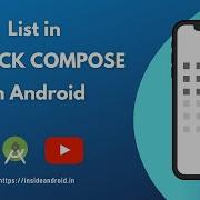ListView With Jetpack Compose In Android Studio Inside Android Android Studio Tutorial
