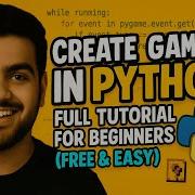Build Your First Pong Game In Python With Pygame Beginner Tutorial AI Powered Coding