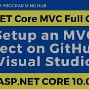 How To Setup Asp Net Core Mvc Project On GitHub In Visual Studio
