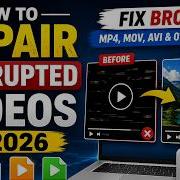 Как восстановить поврежденные видео 2026 Исправление любых форматов видео