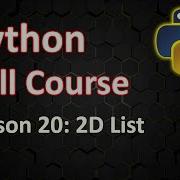 2D List In Python