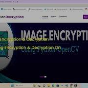Image Encryption Decryption Project Using Python Django Project