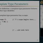 Back To Basics Function And Class Templates Dan Saks CppCon 2019