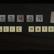 Python 3 Math Operations Simple