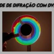 Experimentando Rede De Difração Com DVD I Diffraction Grating With DVD I