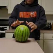 Splitting Watermelon With Bare Hands
