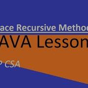 AP CSA Unit 10 Tracing Recursive Methods