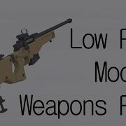 Unity Asset Store Low Poly Modern Weapons Pack WIP 2