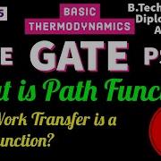 How Work Transfer Is A Path Function Thermodynamics GATE AK Saini MechOnlineLectures
