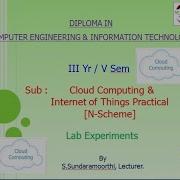 Cloud Computing IOT Practical