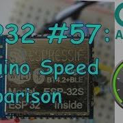 ESP32 57 ESP32 Arduino Speed Comparison