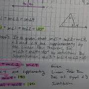 Chapter 2 7 Two Column Proof To A Paragraph Proof Ex 3 Part 1