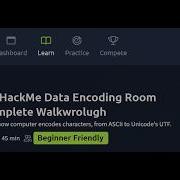 Data Encoding TryHackMe Writeup ASCII To Unicode UTF Full Walkthrough