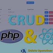React CRUD Operations Using PHP API And MySQLi PHP REST API CRUD In React PHP Part 2