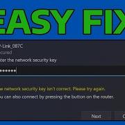 How To Fix The Network Security Key Isn T Correct Error In Windows