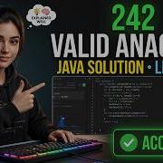 LeetCode 242 Valid Anagram Java Solution Easy Explained Step By Step Interview Prep