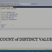 How To Get COUNT Of DISTINCT VALUES In SQL