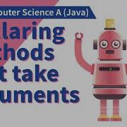 Java Fundamentals Declaring Methods That Take Arguments